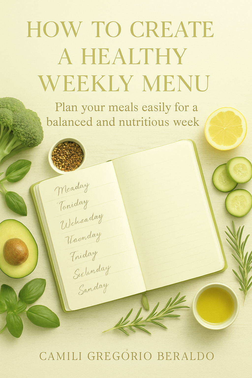 How to Create a Healthy Weekly Menu